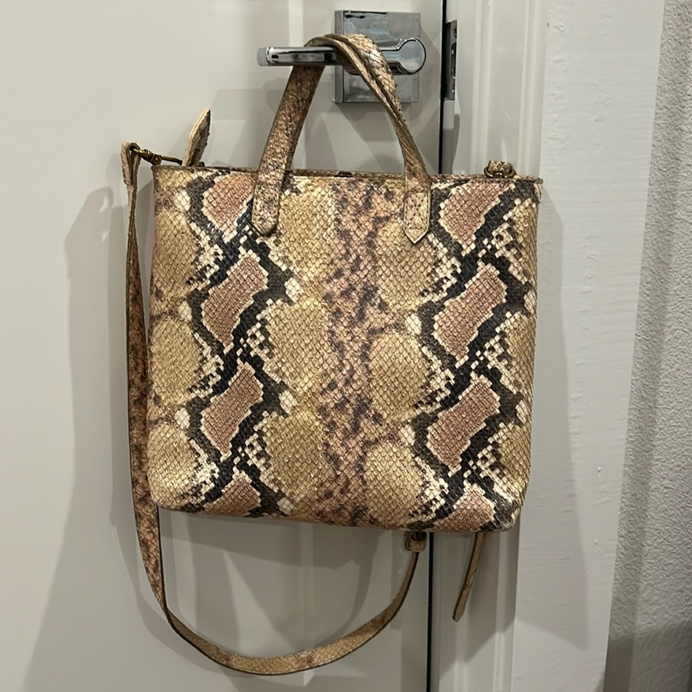 Madewell Zip Top Tote